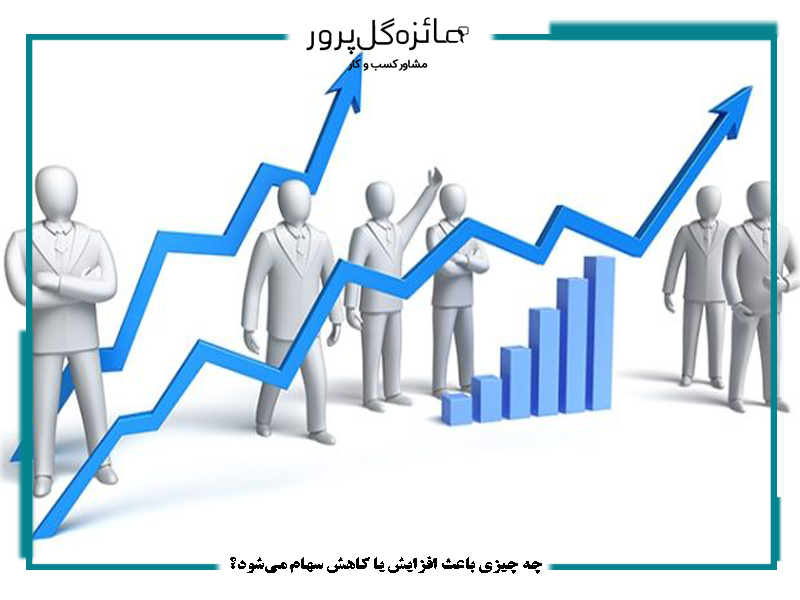 چه چیزی باعث افزایش یا کاهش سهام می شود؟